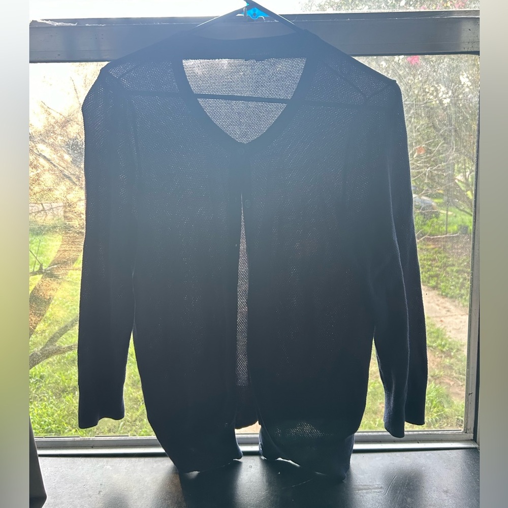 Navy blue the limited women’s cardigan size Large